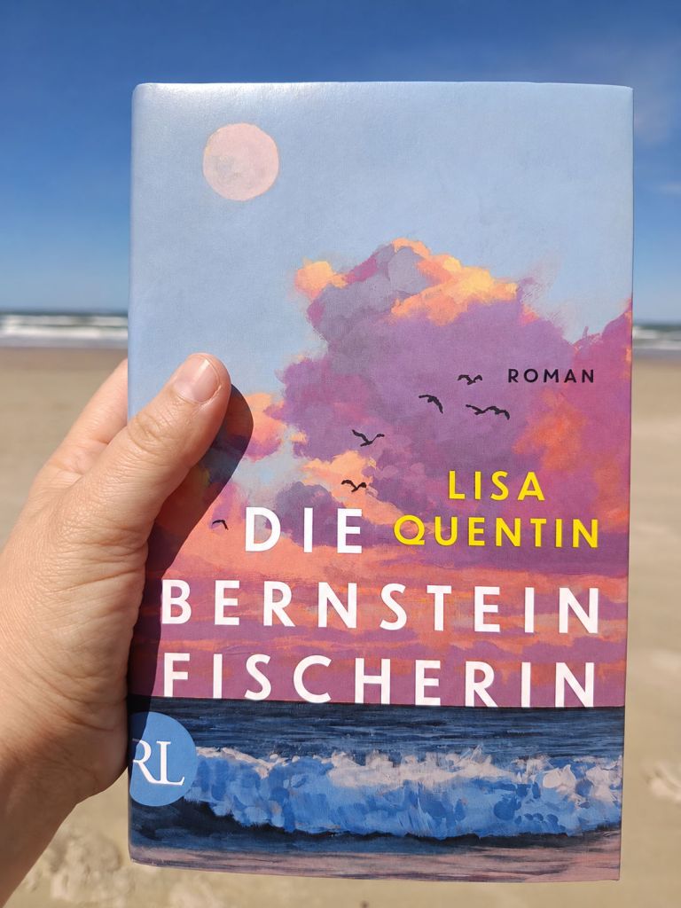 Buchcover des Romans "Die Bernsteinfischerin" von Lisa Quentin
